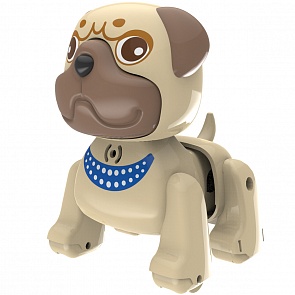 Интерактивный щенок – Мопс (Silverlit, 88477S)